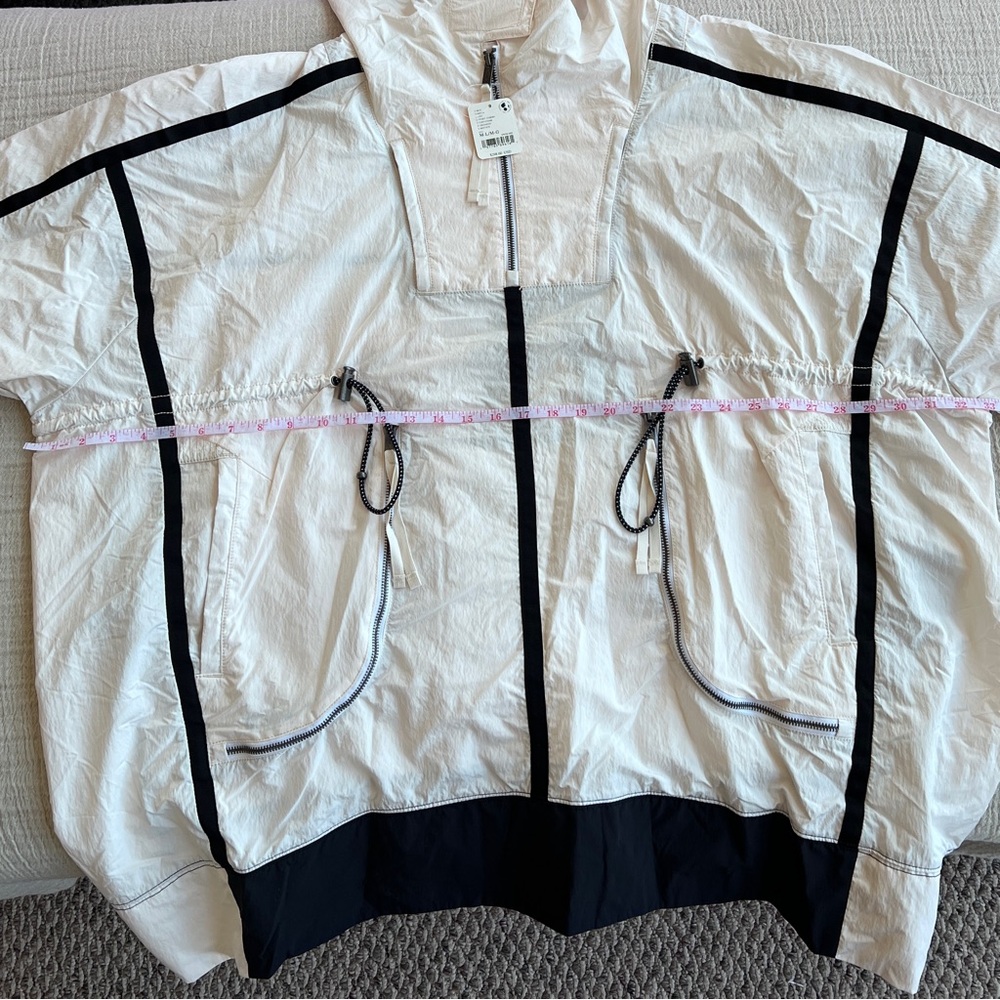 NEW Size M/L Free People FP Movement Peace Out Backpack Parachute Parka Jacket - Picture 9 of 10